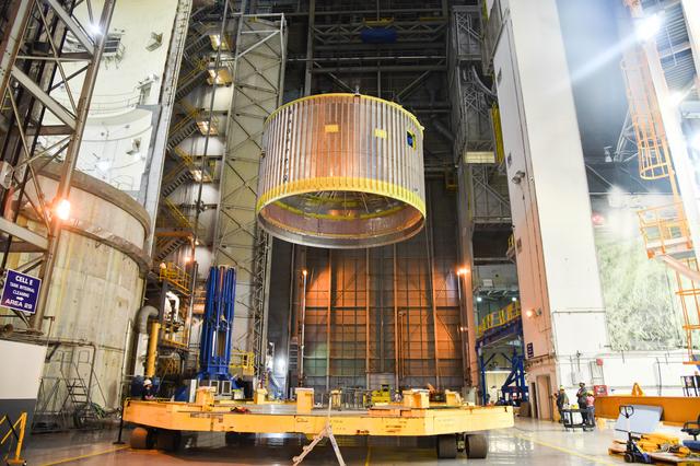 NASA image: Space Launch System Liquid Oxygen Tank Test Article Manufacturing at NASA’s Michoud Assembly Facility